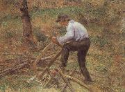 Camille Pissarro The Woodcutter oil painting
